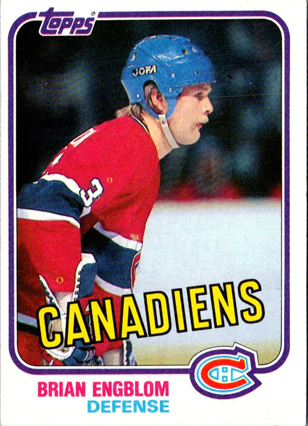 1981 Topps Brian Engblom #10