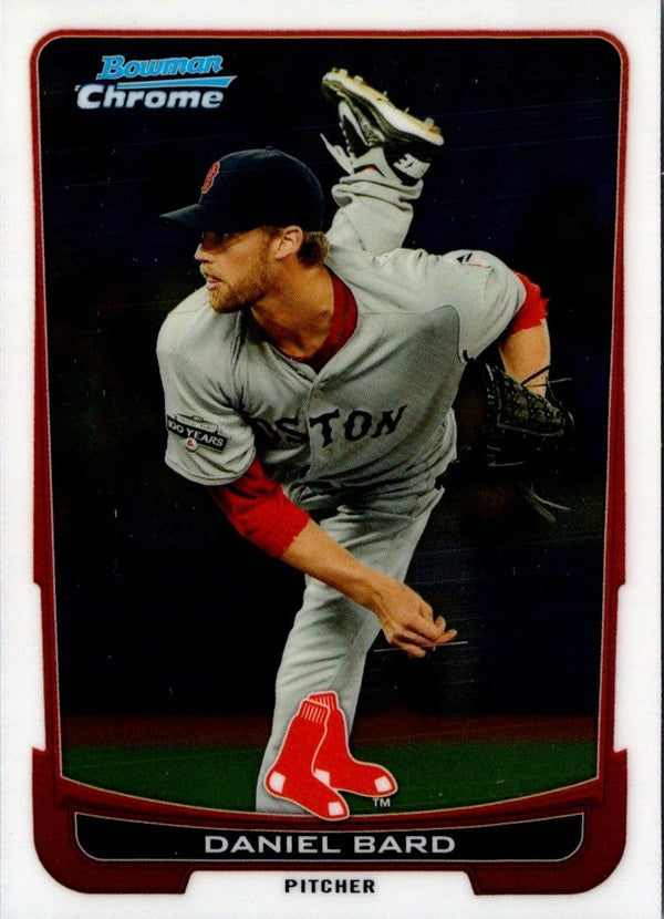 2012 Bowman Chrome Daniel Bard #100