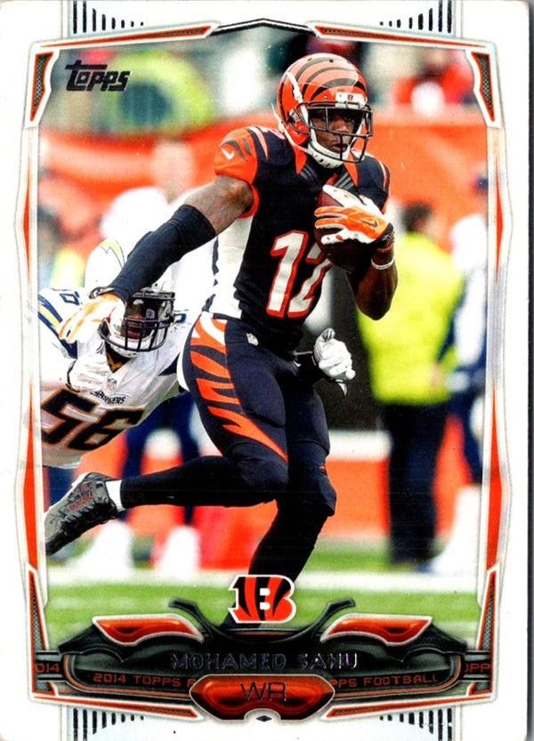 2014 Topps Camo Mohamed Sanu #15