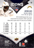 2008 Upper Deck Icons Antonio Gates #82