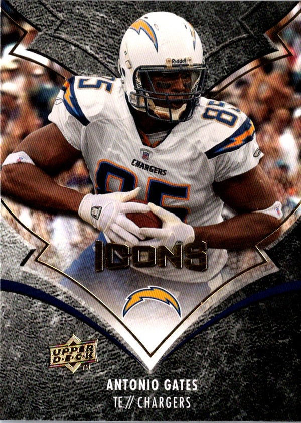 2008 Upper Deck Icons Antonio Gates #82