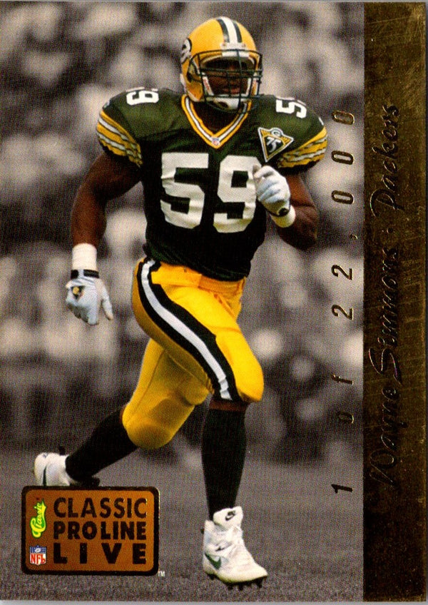 1993 Pro Line Live Future Stars Wayne Simmons #FS 17