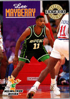 1992 SkyBox Lee Mayberry #365 Rookie