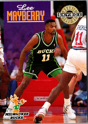 1992 SkyBox Lee Mayberry #365 Rookie