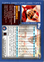 2000 Topps Collection Brian Mitchell #24