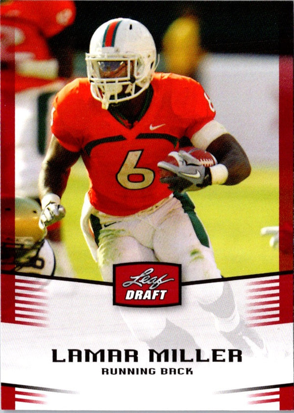2012 Leaf Draft Lamar Miller #28