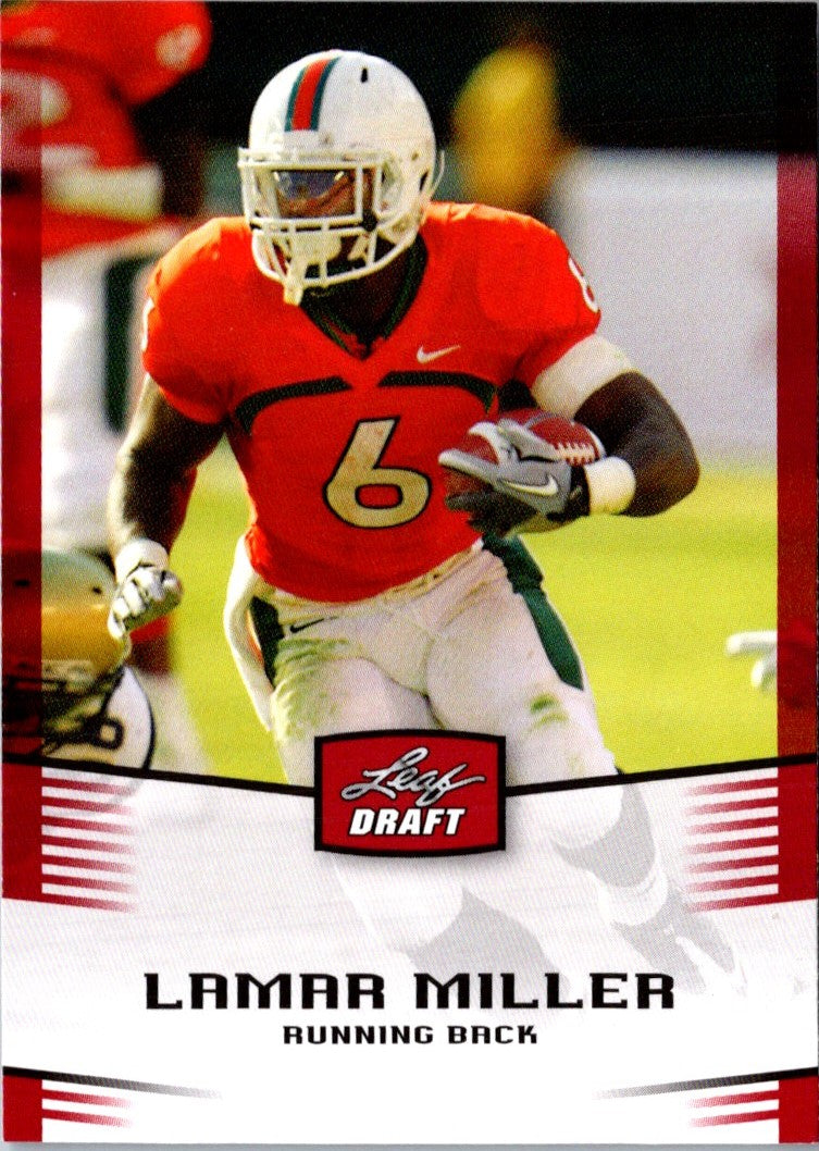 2012 Leaf Draft Lamar Miller