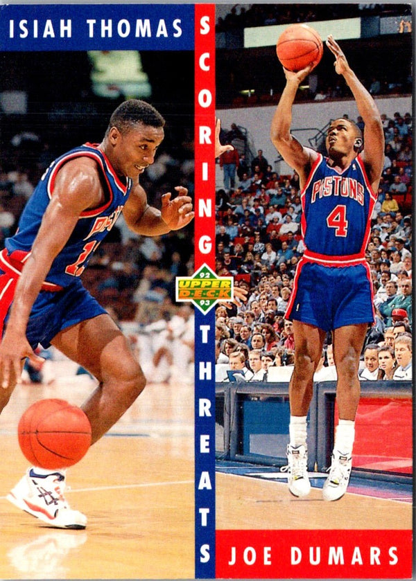 1992 Upper Deck Isiah Thomas/Joe Dumars #500