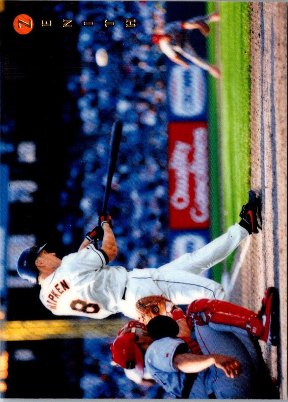 1997 Pinnacle Cardfrontations Cal Ripken Jr./Randy Johnson #3