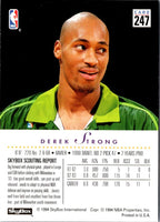 1993 SkyBox Derek Strong #247 Rookie