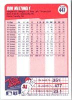 1990 Fleer Don Mattingly #447