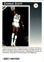 1992 Courtside Flashback Charlie Scott #34