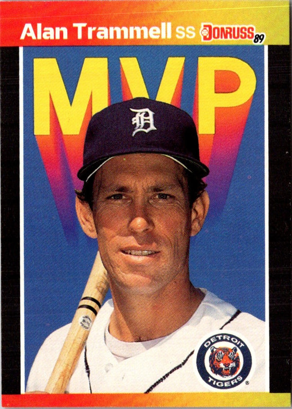 1989 Donruss Bonus MVP's Alan Trammell #BC-17D