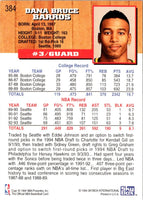 1993 Hoops Dana Barros #384
