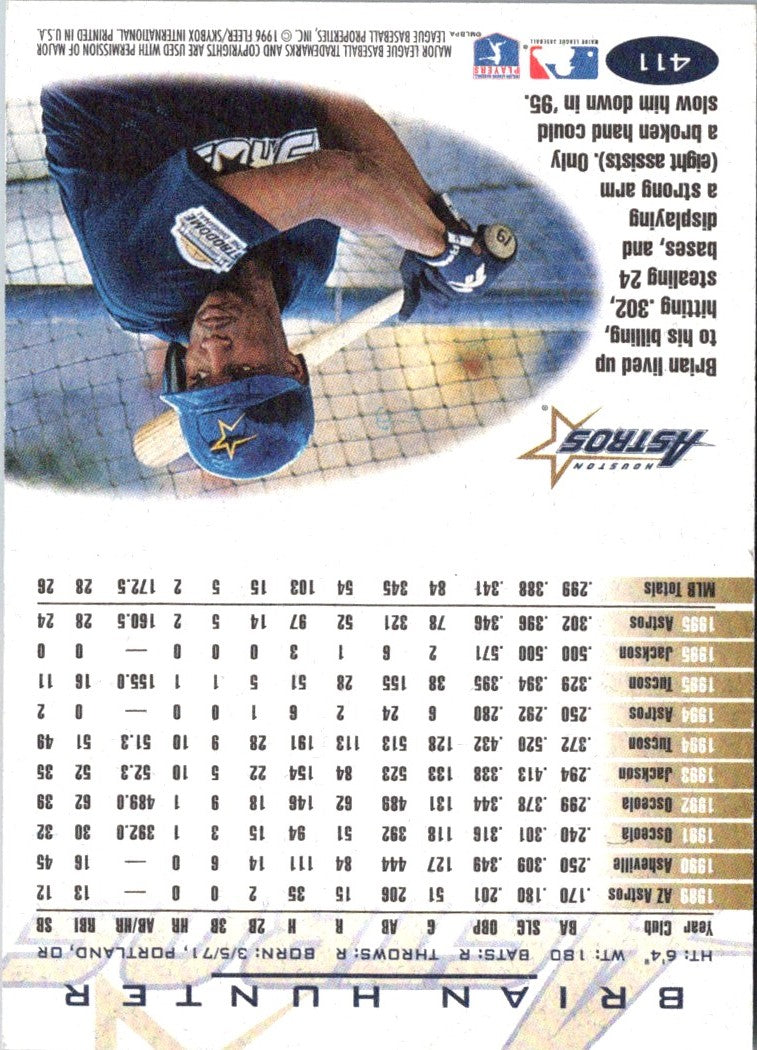 1996 Fleer Brian Hunter