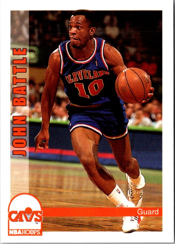 1992 Hoops John Battle #36