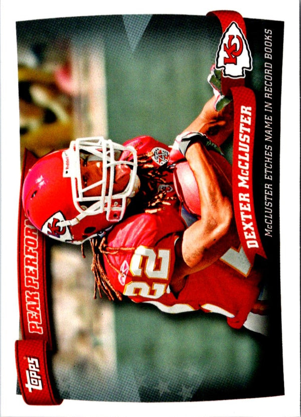 2010 Topps Peak Performance Dexter Mccluster #PP28