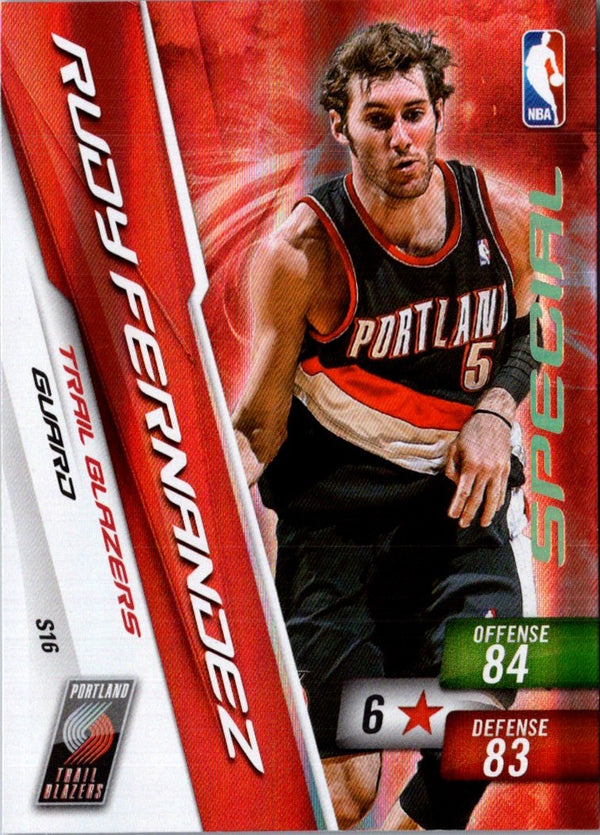 2010 Panini Adrenalyn XL Special Rudy Fernandez #S16