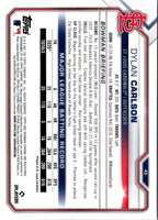 2021 Bowman Chrome Dylan Carlson #45 Rookie