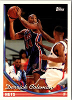 1993 Topps Derrick Coleman #166