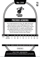 2020 Hoops Red Backs Precious Achiuwa