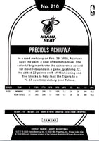2020 Hoops Red Backs Precious Achiuwa #210