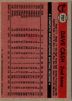 1981 Topps Dave Cash #707