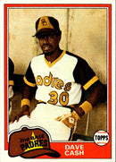 1981 Topps Dave Cash