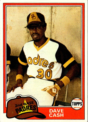 1981 Topps Dave Cash #707