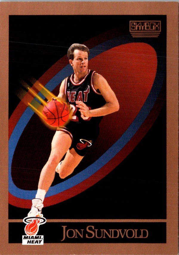 1990 SkyBox Jon Sundvold #153