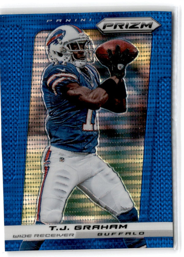 2013 Panini Prizm Prizms Blue T.J. Graham #53