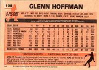 1983 O-Pee-Chee Glenn Hoffman #108