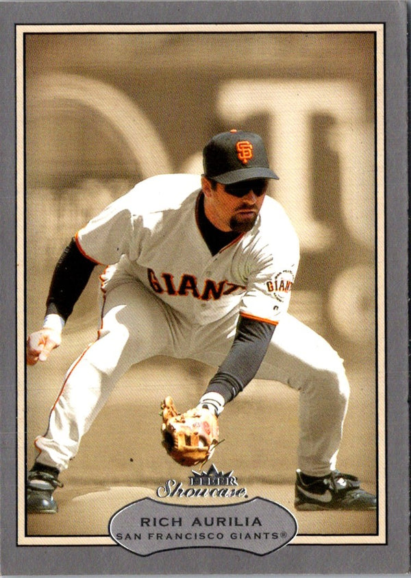 2003 Fleer Showcase Rich Aurilia #92