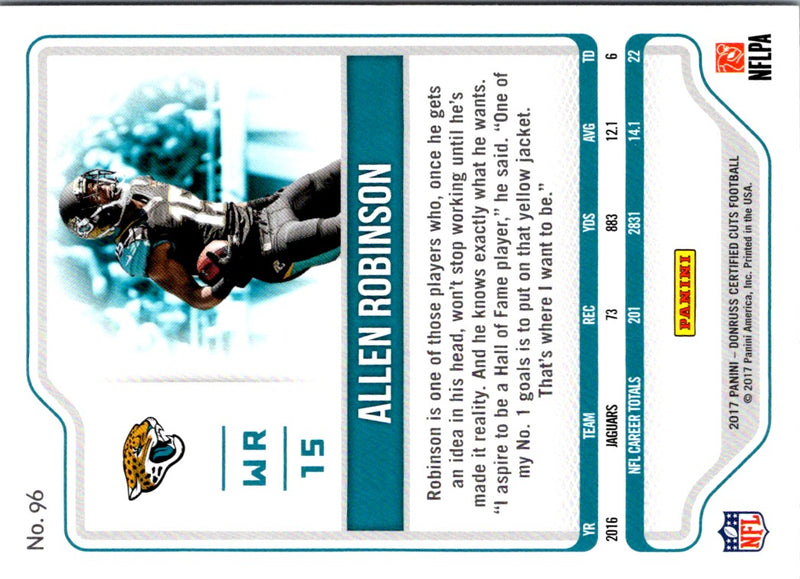 2017 Donruss Allen Robinson