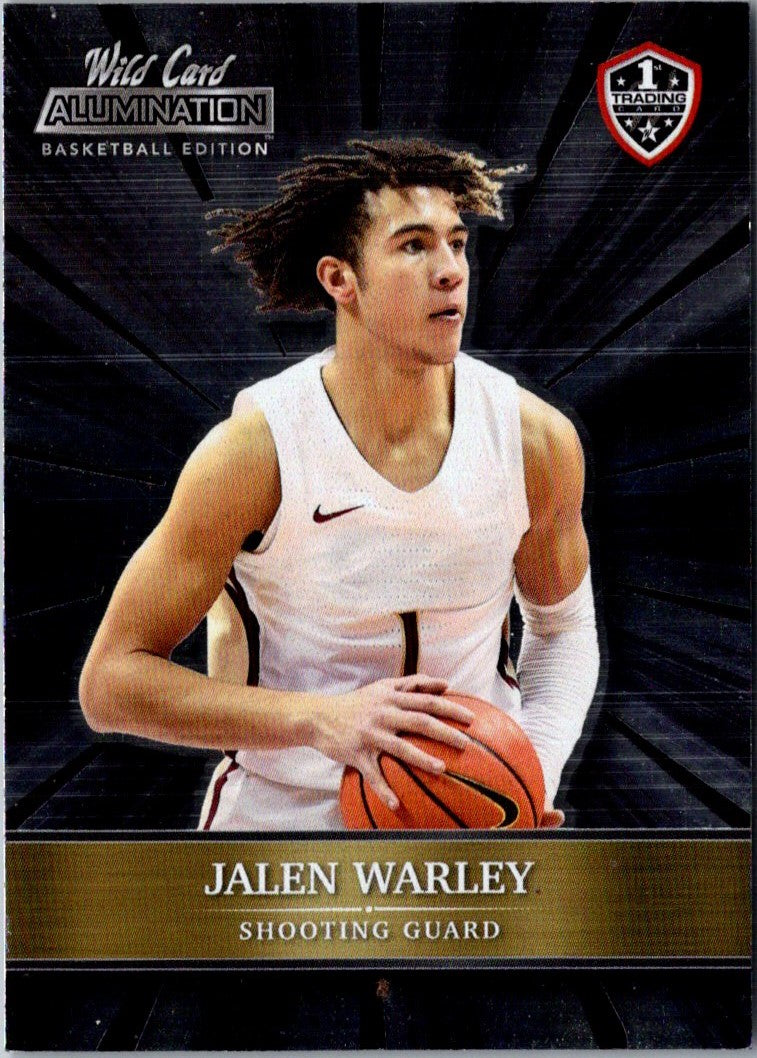 2022 Wild Card Matte Smoking Guns Jalen Warley