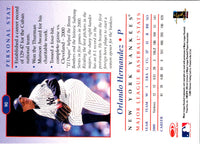 2001 Donruss Studio Orlando Hernandez #90