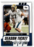 2021 Panini Contenders Draft Picks Ticket Aaron Donald #80