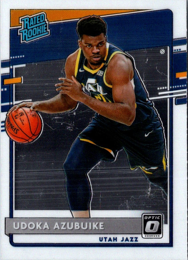 2020 Donruss Optic Blue Udoka Azubuike #177