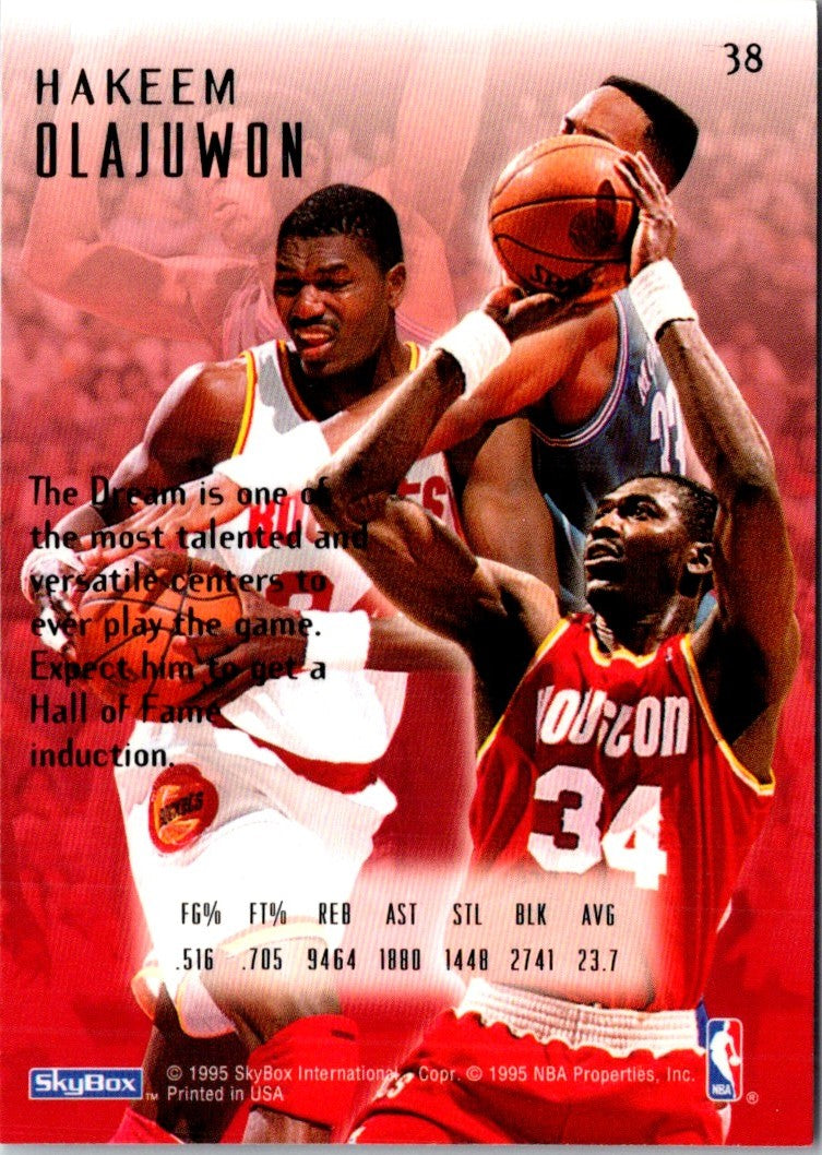 1994 SkyBox E-Motion Hakeem Olajuwon