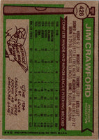 1976 Topps Jim Crawford #428