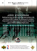 2001 Upper Deck Pros & Prospects Jerry Stackhouse