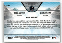 2020 Bowman Draft Franchise Futures Max Meyer/Dax Fulton #FF-MD