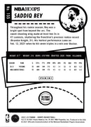 2021 Hoops Red Backs Saddiq Bey