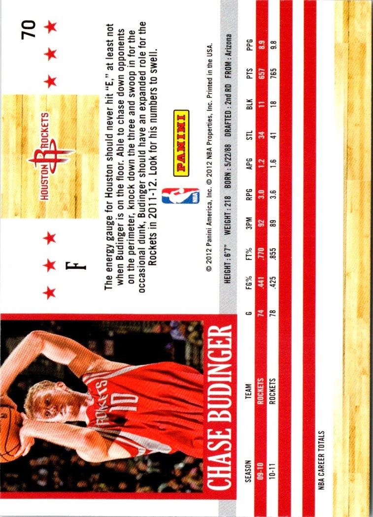 2011 Hoops Chase Budinger