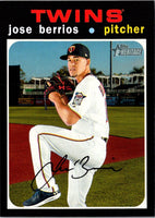 2019 Topps Heritage Jose Berrios #238