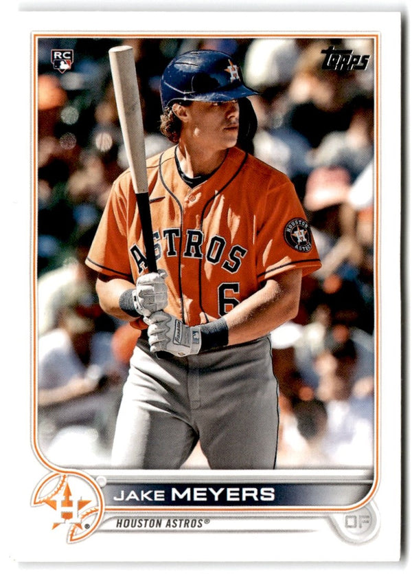 2022 Topps Jake Meyers #295 Rookie