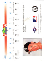 1992 Classic Best Larry Thomas #323