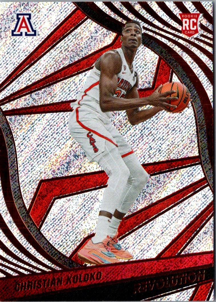 2022 Panini Chronicles Draft Picks Revolution Christian Koloko