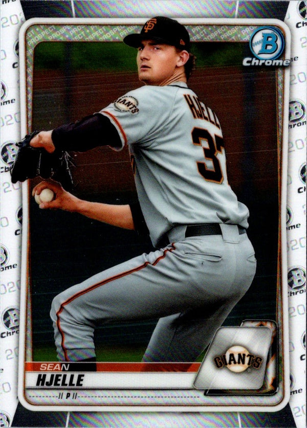 2020 Bowman Chrome Prospects Sean Hjelle #BCP-215