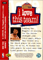 1995 Collector's Choice Japanese Mahmoud Abdul-Rauf #372